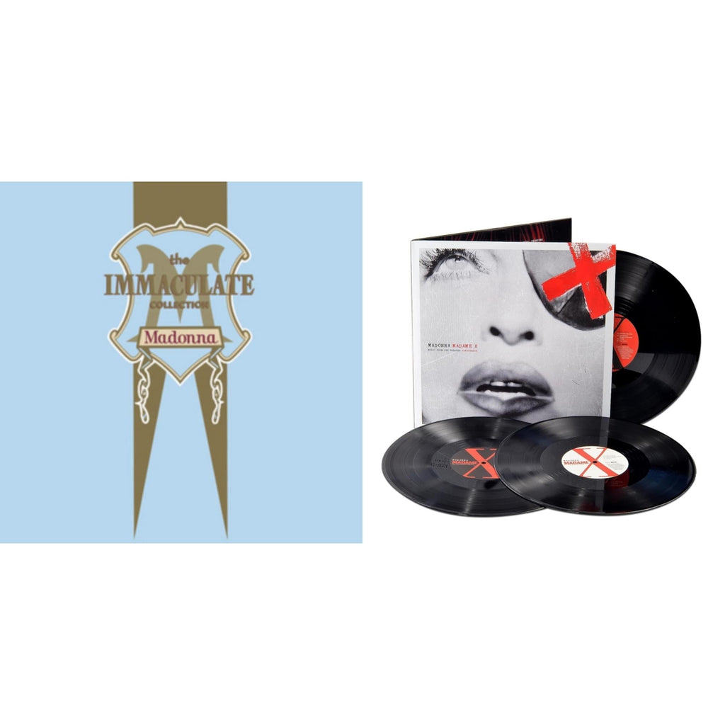Madonna - Madame X (Live) (3LP) & Immaculate Collection (2LP)