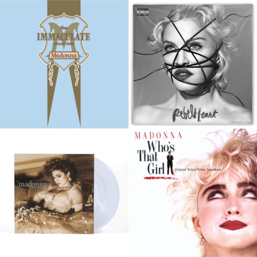 Rebel Heart & Like A Virgin & Immaculate Collection (2LP) & Who's That Girl Ost (Back 2 The 80S) (I)
