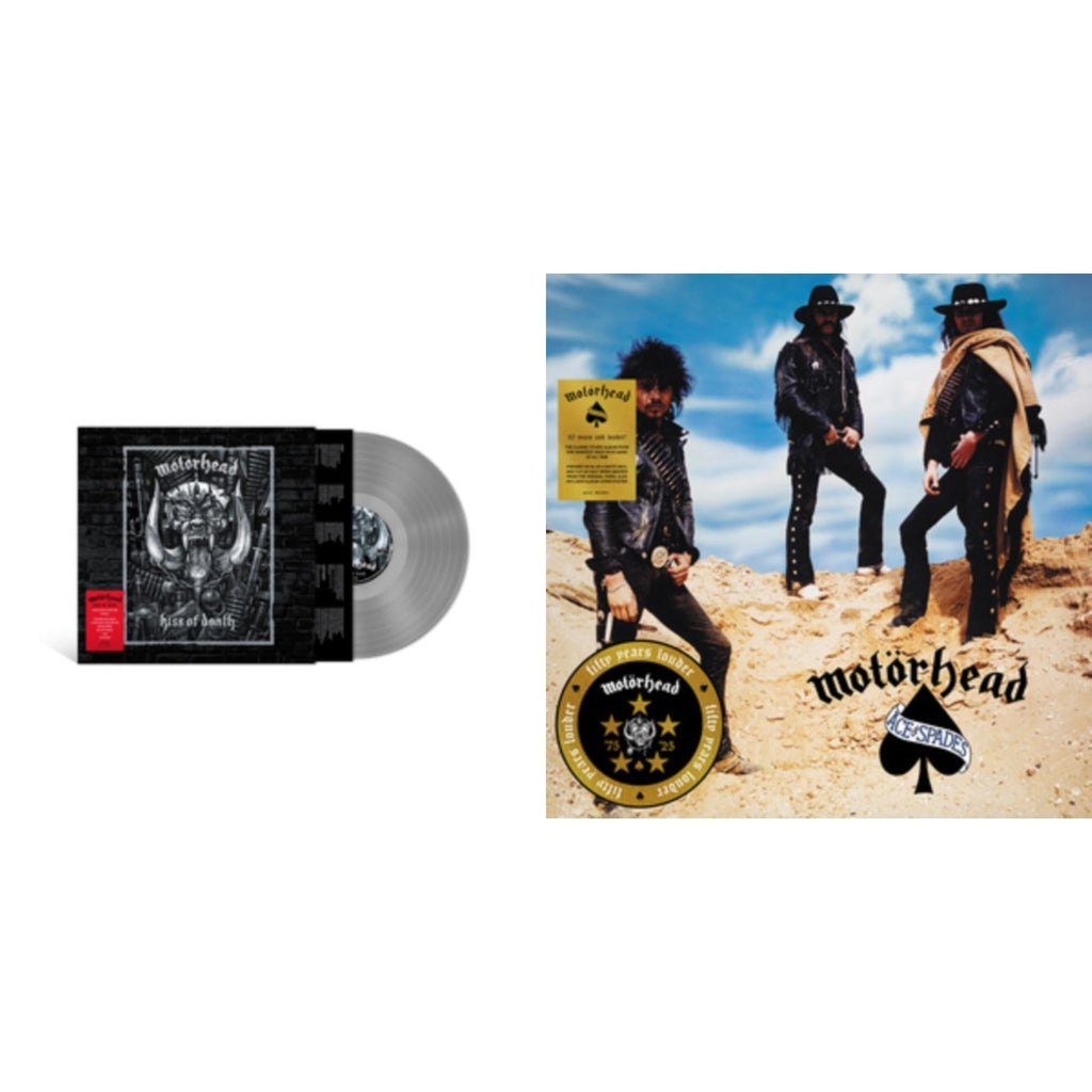 Kiss Of Death & Ace Of Spades (50Th Anniversary) (Blue/White LP Vinyl/Half-Speed Master)