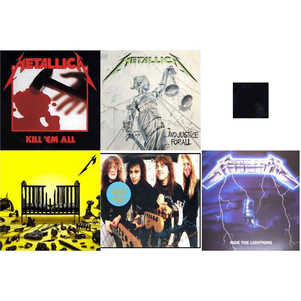 72 Seasons (2LP) & Metallica (Remastered/2LP) & Kill Em All (180G) & Ride The Lightning (180G) & $5.98 Ep: Garage Days Re-Revisited (Remastered) & And Justice For All (Remastered)