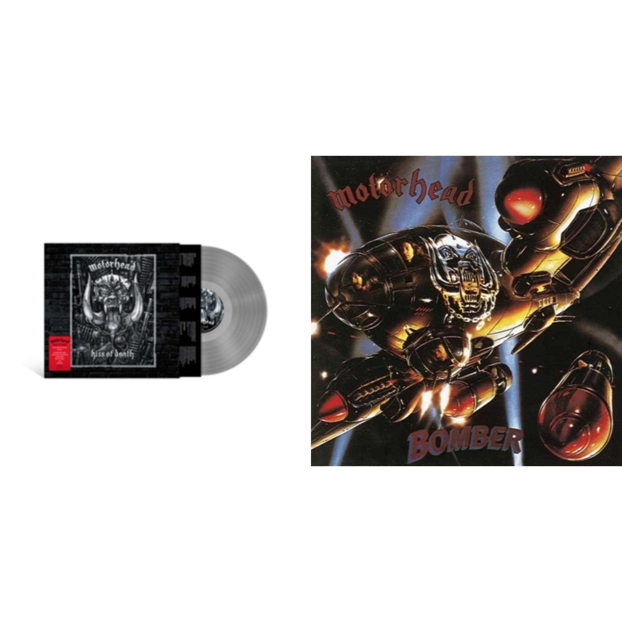 Motorhead - Kiss Of Death & Bomber - LP Vinyl Bundle