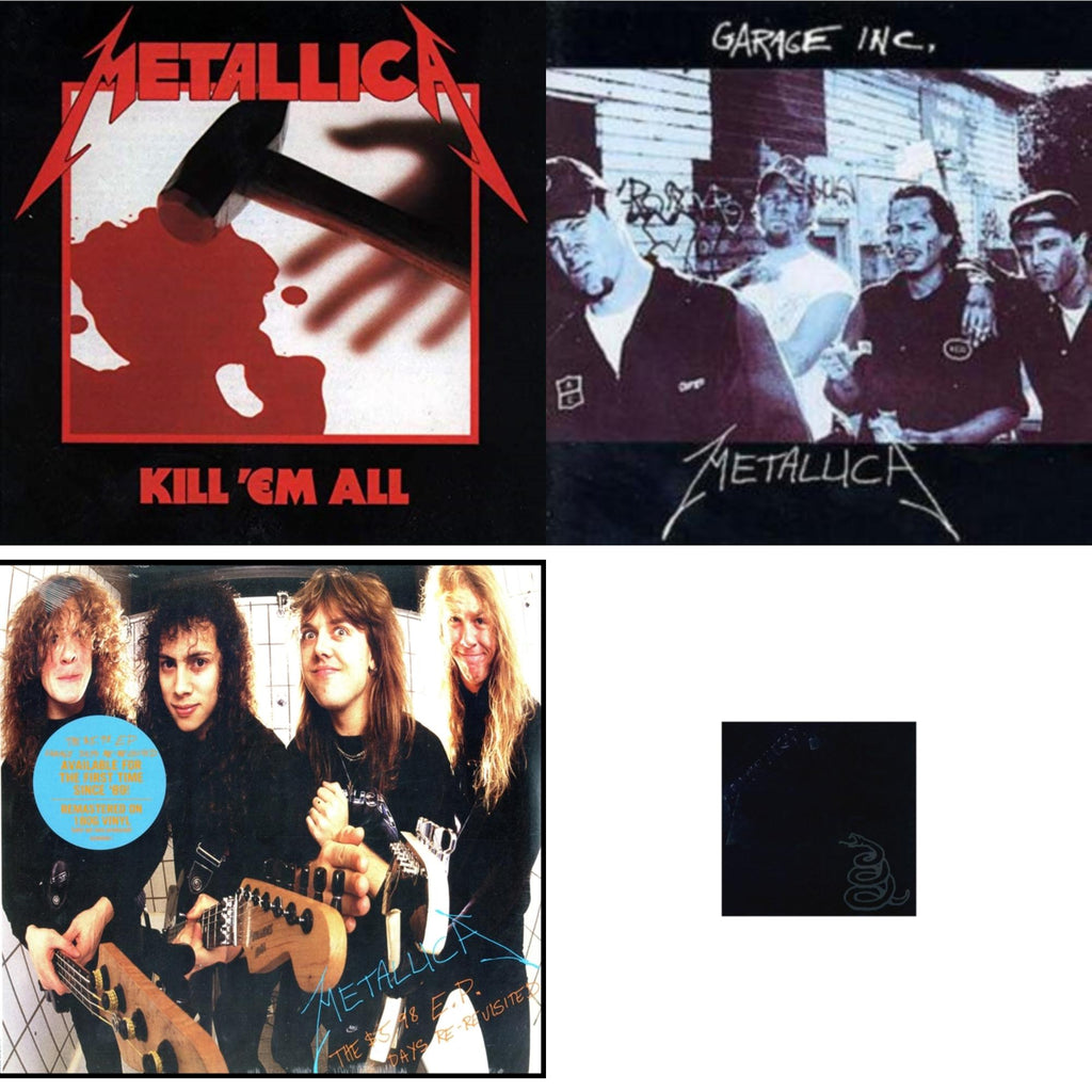 Metallica (Remastered/2LP) & Garage Inc. & Kill Em All (180G) & $5.98 Ep: Garage Days Re-Revisited (Remastered)