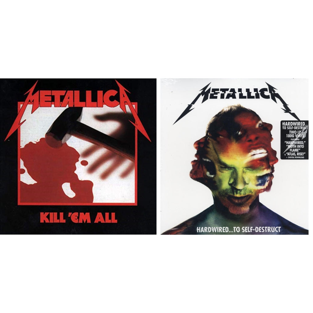 Metallica - Kill Em All (180G) & Hardwired To Self-Destruct (2LP/180G/Dl Card)