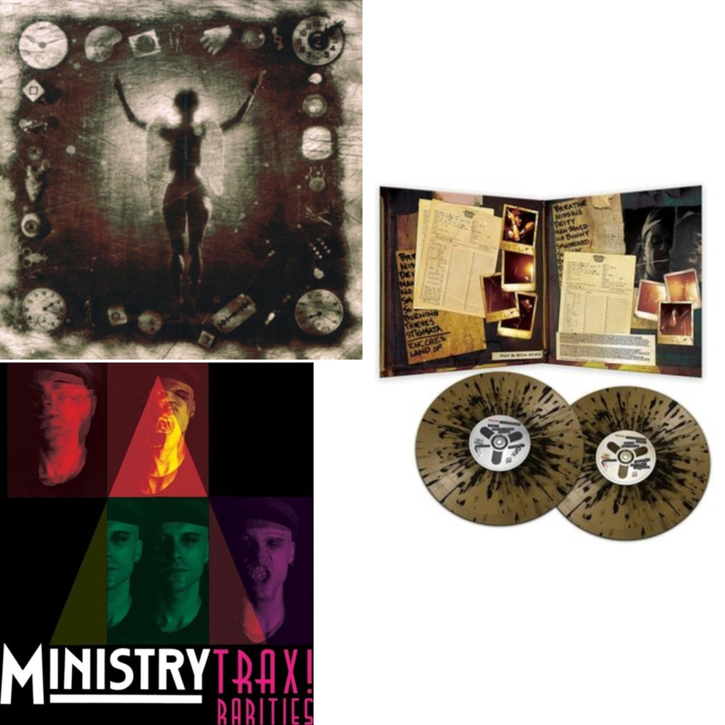 Ke*A*H** (Psalm 69) (180G) & Live Necronomicon (Black & Gold Splatter Vinyl/2LP) & Trax Rarities (Black/White/Magenta Splatter LP Vinyl)