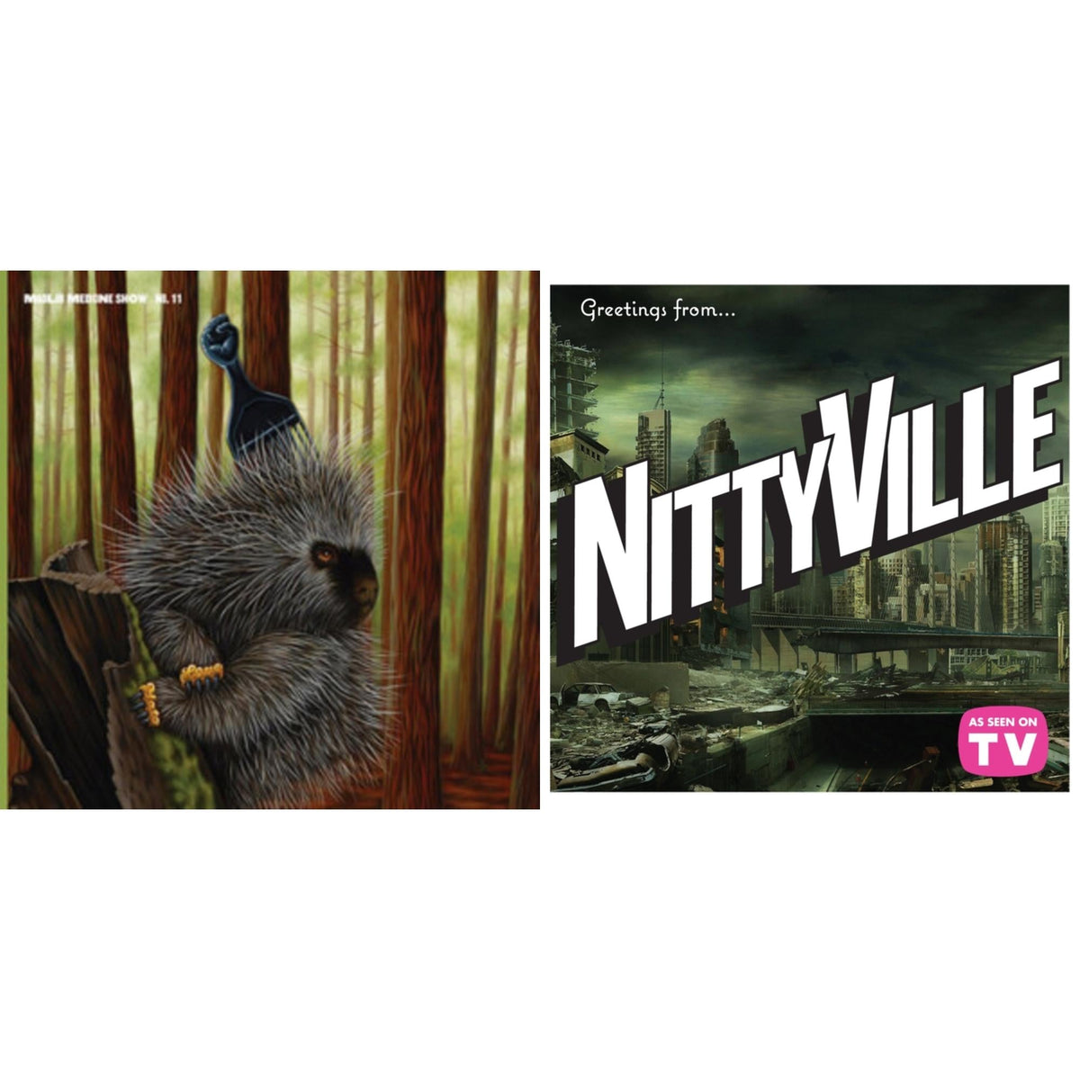Madlib - Channel 85 Presents Nittyville: Season 1 & Low Budget High Fi Music (Color LP Vinyl)