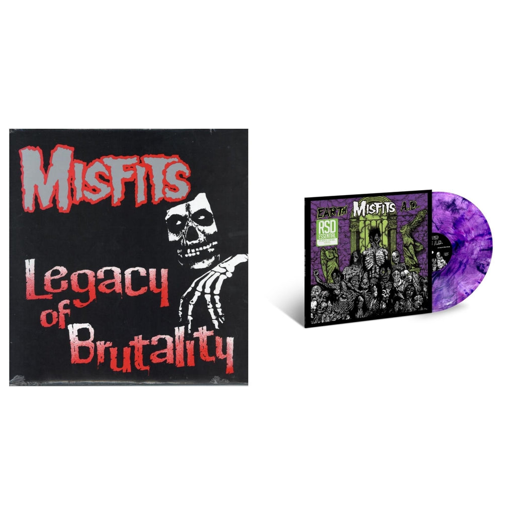 Misfits - Legacy Of Brutality & Earth A.D. / Wolfs Blood (Purple Swirl LP Vinyl) (Rsd Essential)
