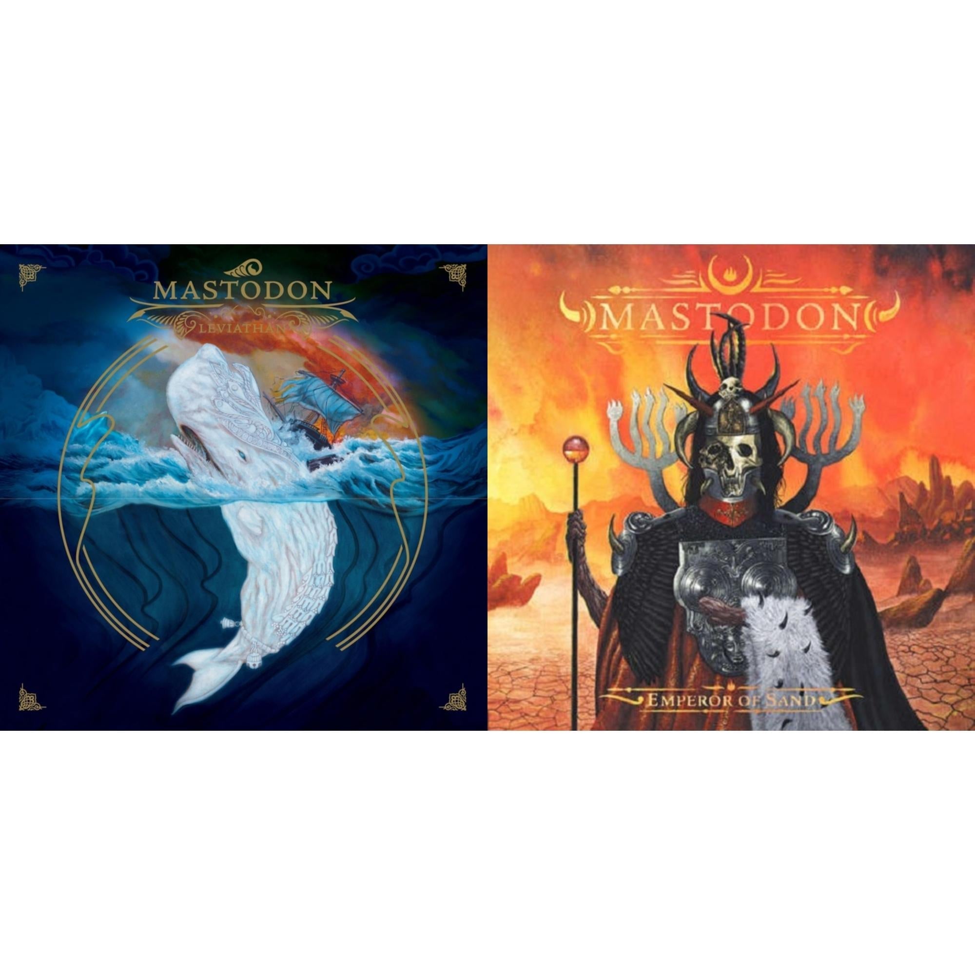 Emperor Of Sand (2LP/180G) & Leviathan (White & Kelly Green Merge With Splatter LP Vinyl)