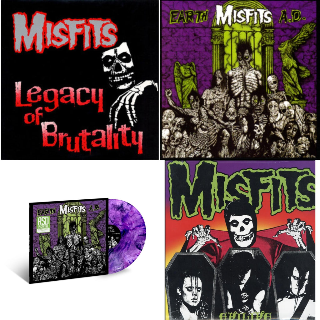 Earth A.D. & Legacy Of Brutality & Evilive & Earth A.D. / Wolfs Blood (Purple Swirl LP Vinyl) (Rsd Essential)