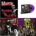 Misfits - Legacy Of Brutality & Earth A.D. / Wolfs Blood (Purple Swirl LP Vinyl) (Rsd Essential) & Static Age & Earth A.D.