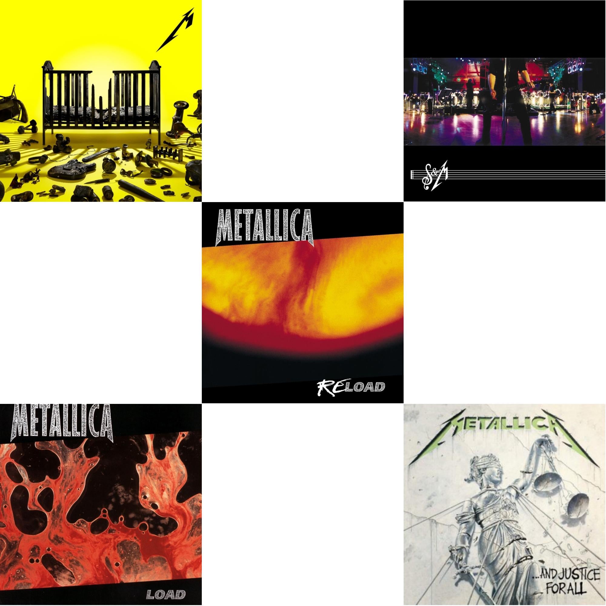 72 Seasons (2LP) & Load & Reload & S&M & And Justice For All (Remastered)