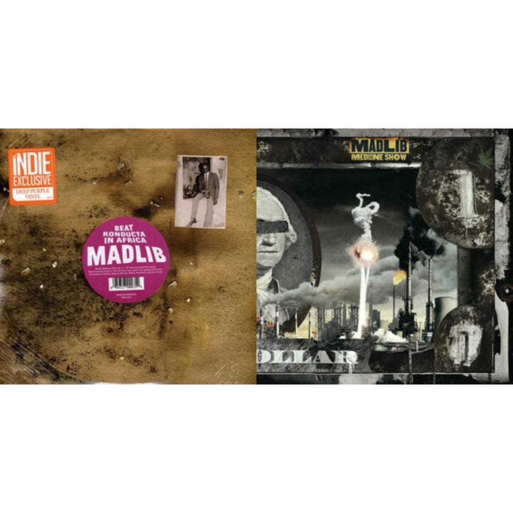 Medicine Show #3 - Beat Konducta In Africa (2LP/Deep Purple Vinyl) (I) & Before The Verdict (Gold Vinyl/2LP)