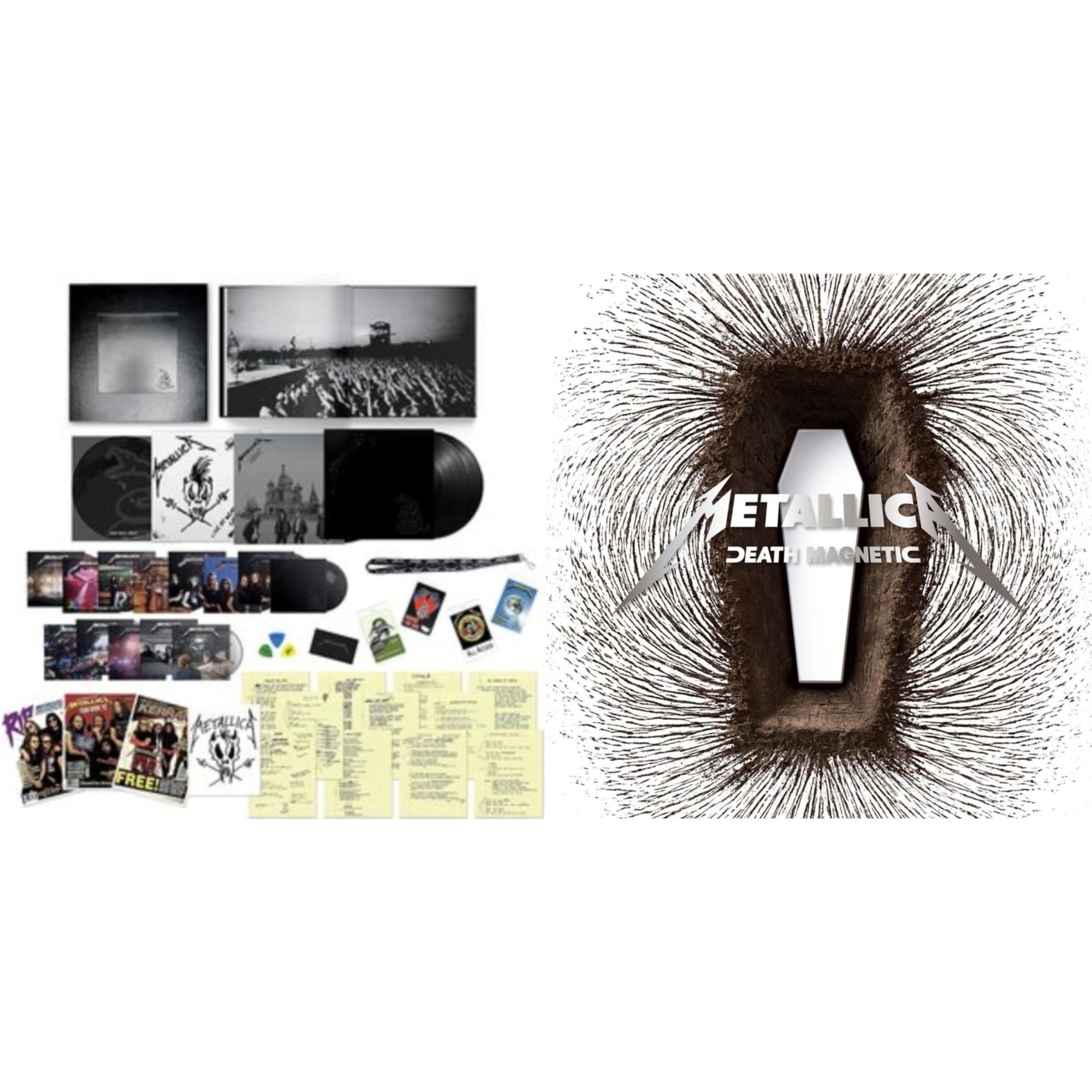 Metallica (Remastered/Deluxe/5LP/14CD/6DVD) & Death Magnetic