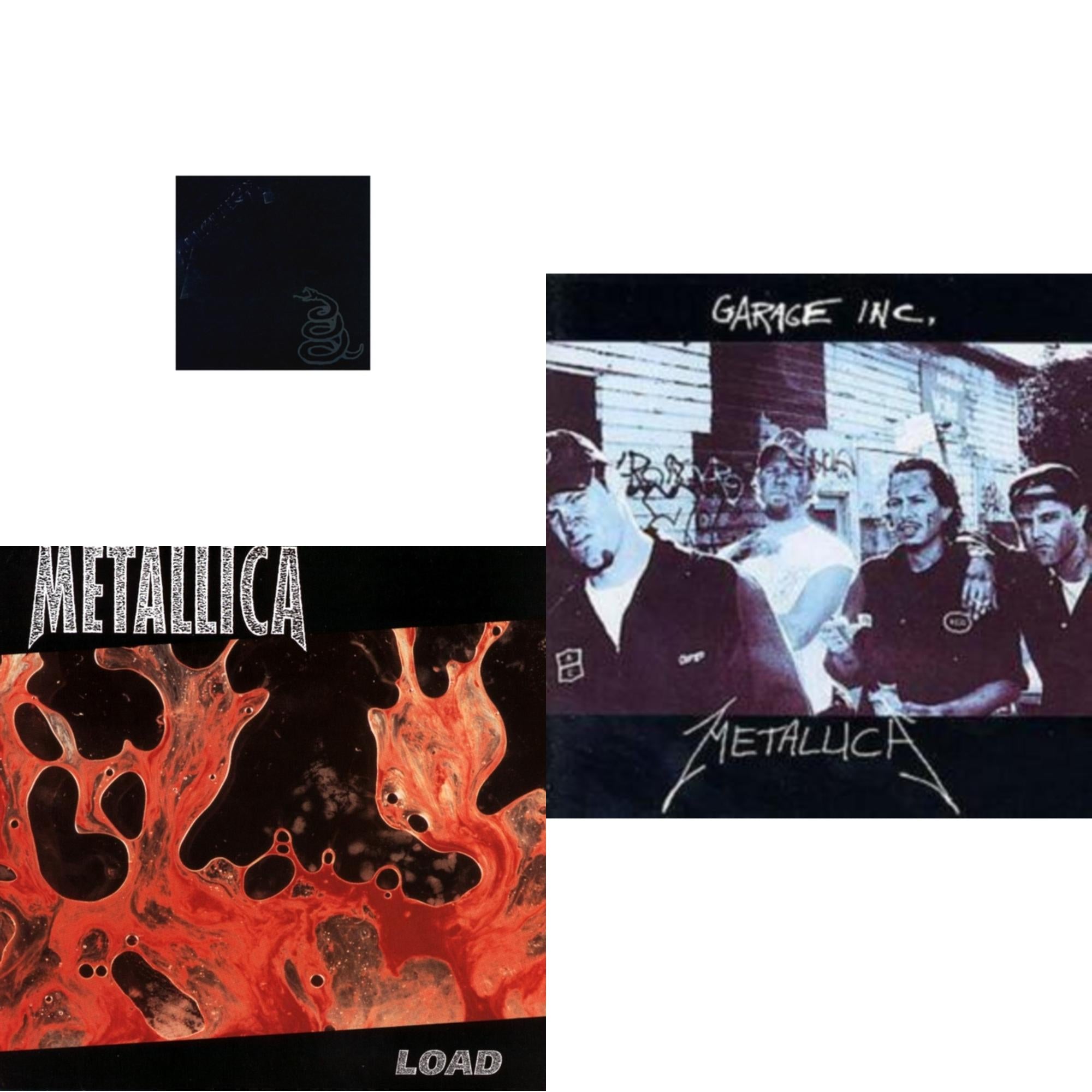Metallica (Remastered/2LP) & Load & Garage Inc.