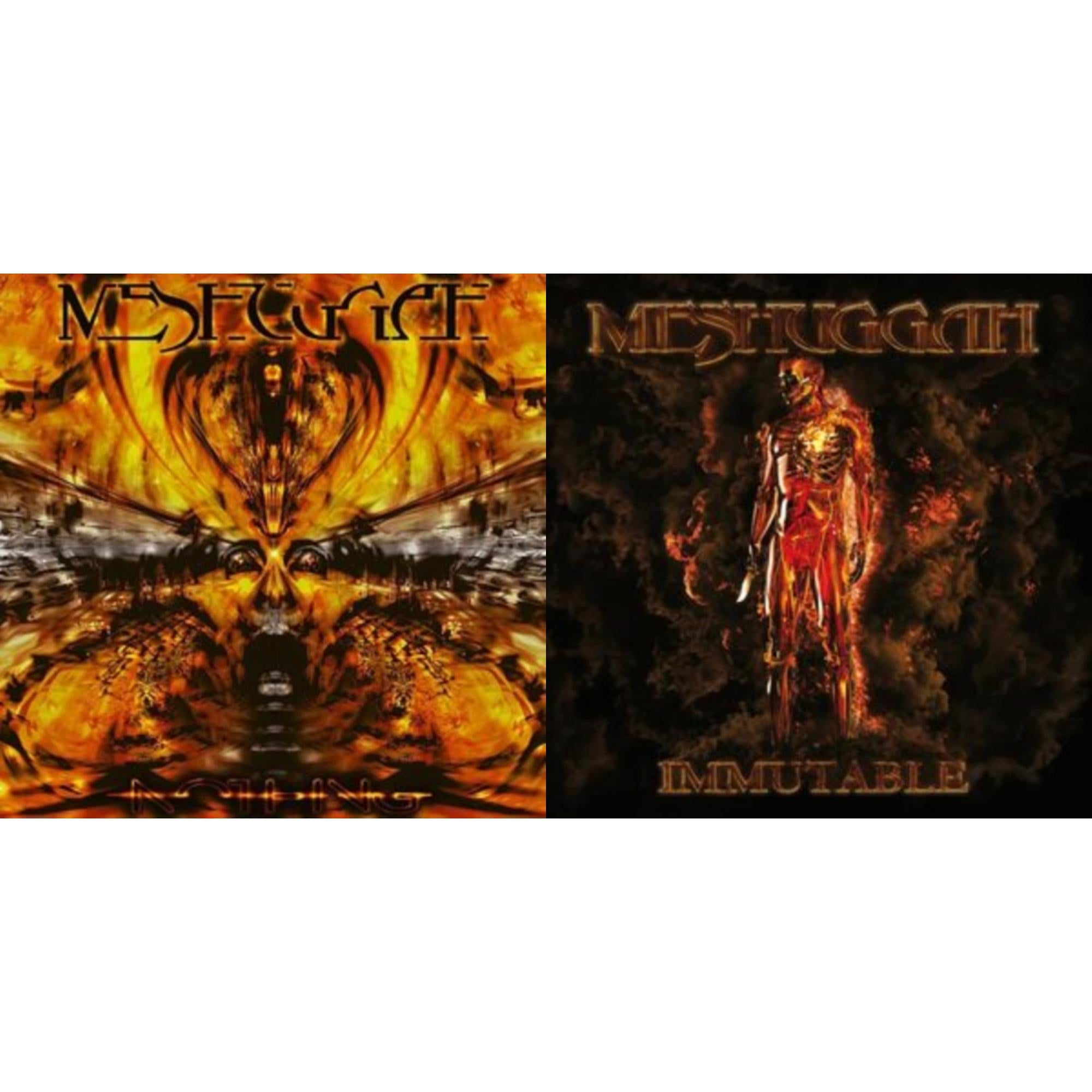 Meshuggah - Nothing (2LP) & Immutable (X) (Orange W/ Circle Black Vinyl/2LP)