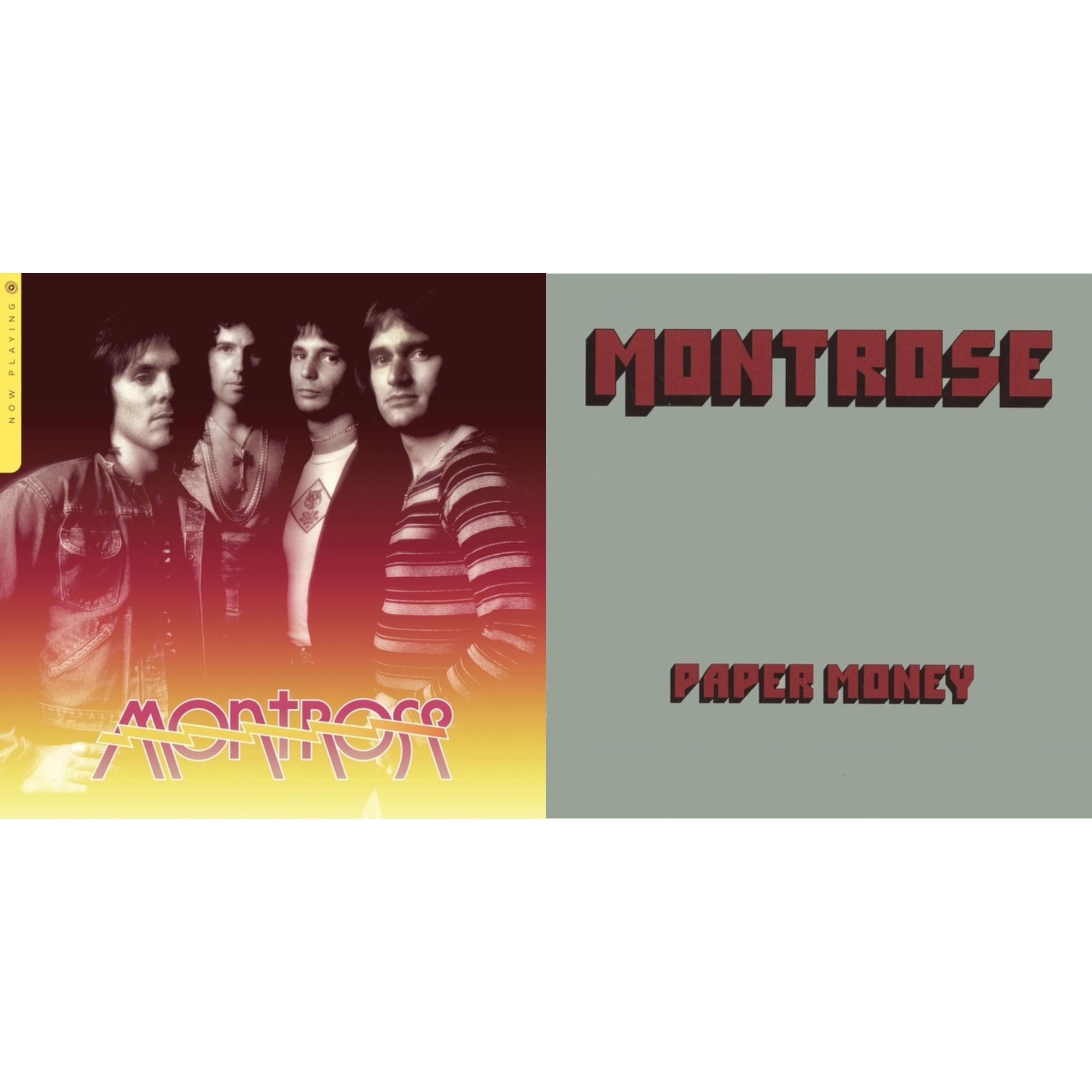 Montrose - Now Playing & Paper Money (Translucent Red LP Vinyl/Limited Edition)