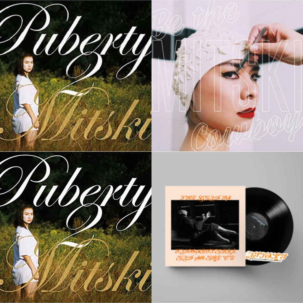 Mitski - Puberty 2 & Be The Cowboy & Puberty 2 (White LP Vinyl) & Land Is Inhospitable & So Are We