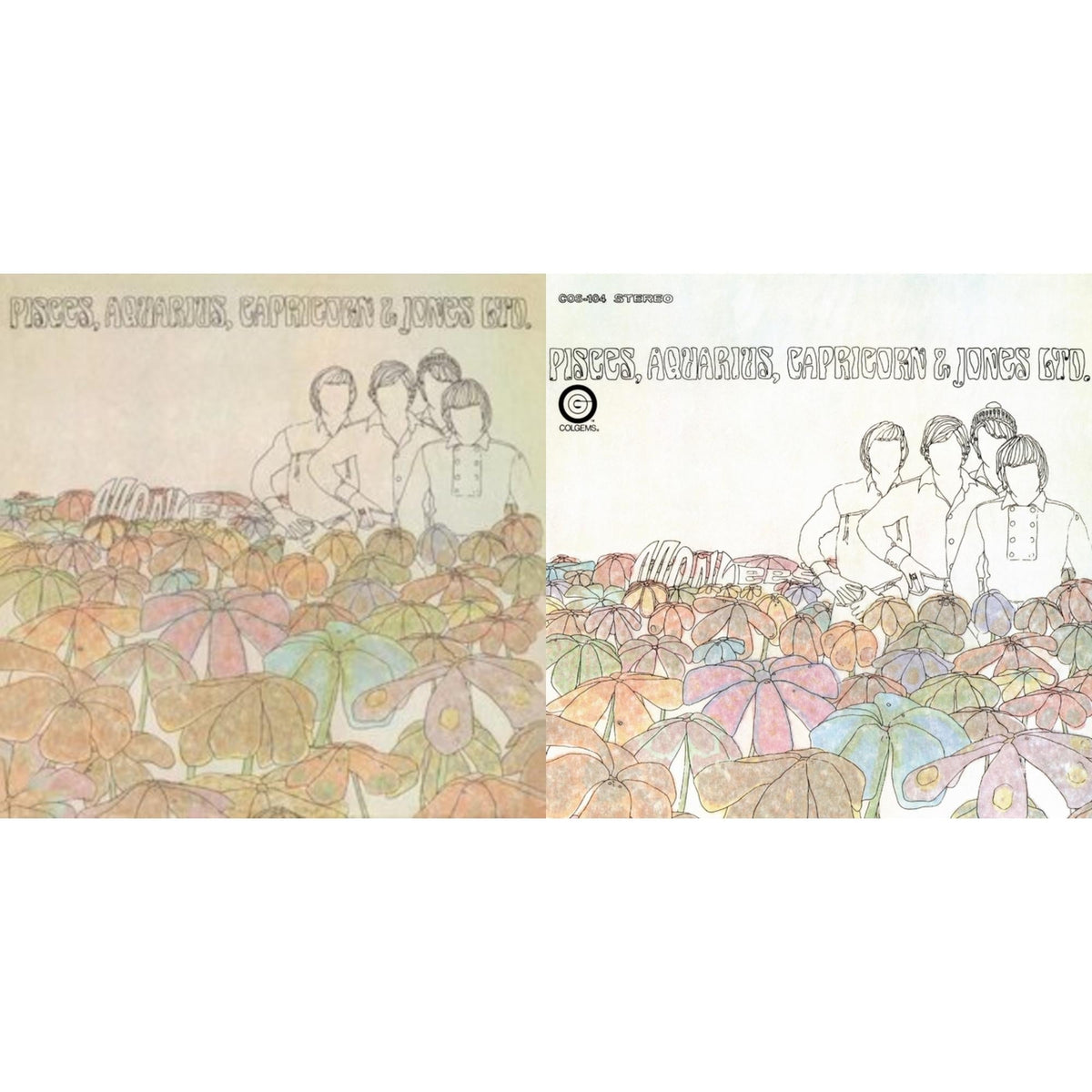 Monkees - Pisces, Aquarius, Capricorn & Jones Ltd. (Violet LP Vinyl/Limited Anniversary Edition) & Pisces, Aquarius, Capricorn & Jones Ltd. (Syeor)