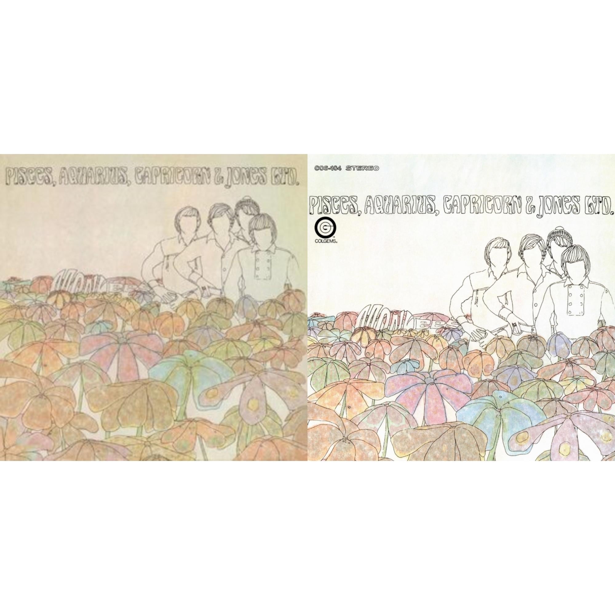 Monkees - Pisces, Aquarius, Capricorn & Jones Ltd. (Violet LP Vinyl/Limited Anniversary Edition) & Pisces, Aquarius, Capricorn & Jones Ltd. (Syeor)