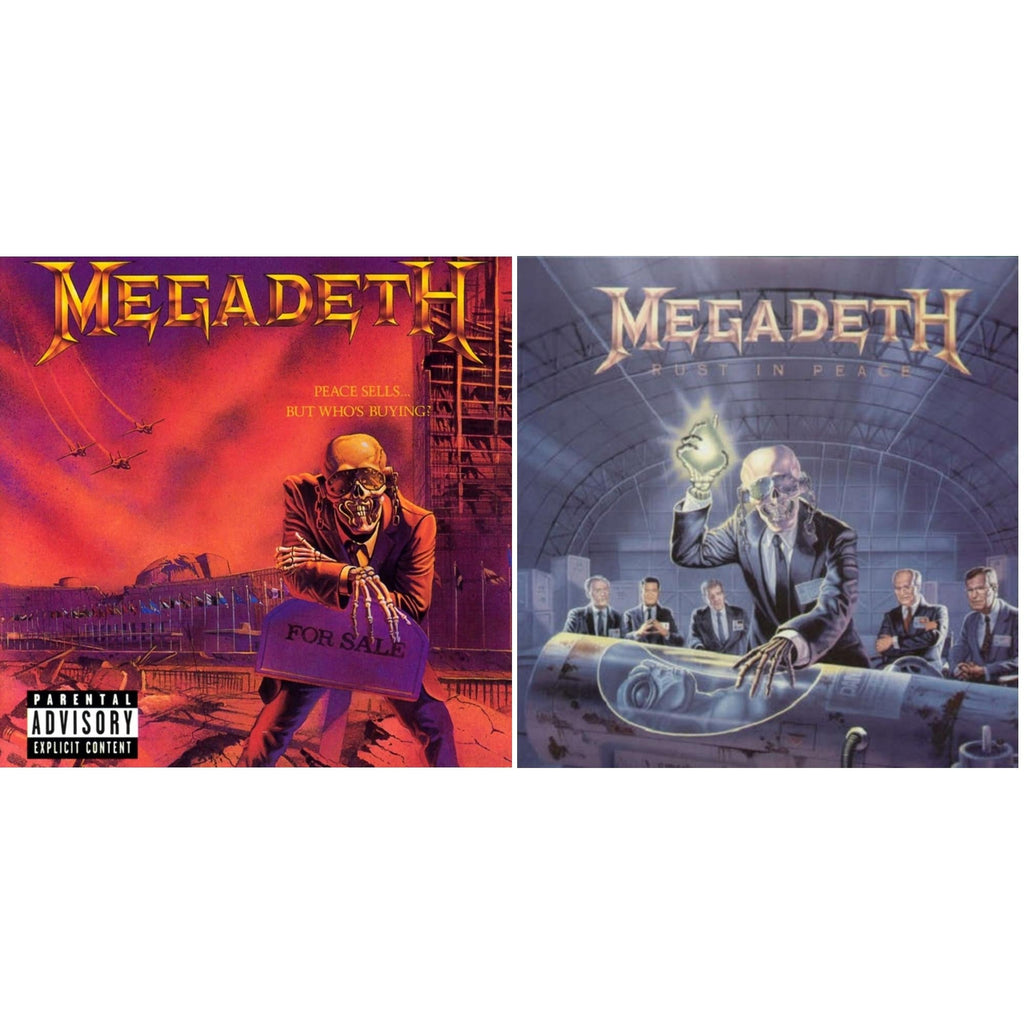 Megadeth - Peace Sells But Who's Buying & Rust In Peace - LP Vinyl Bundle