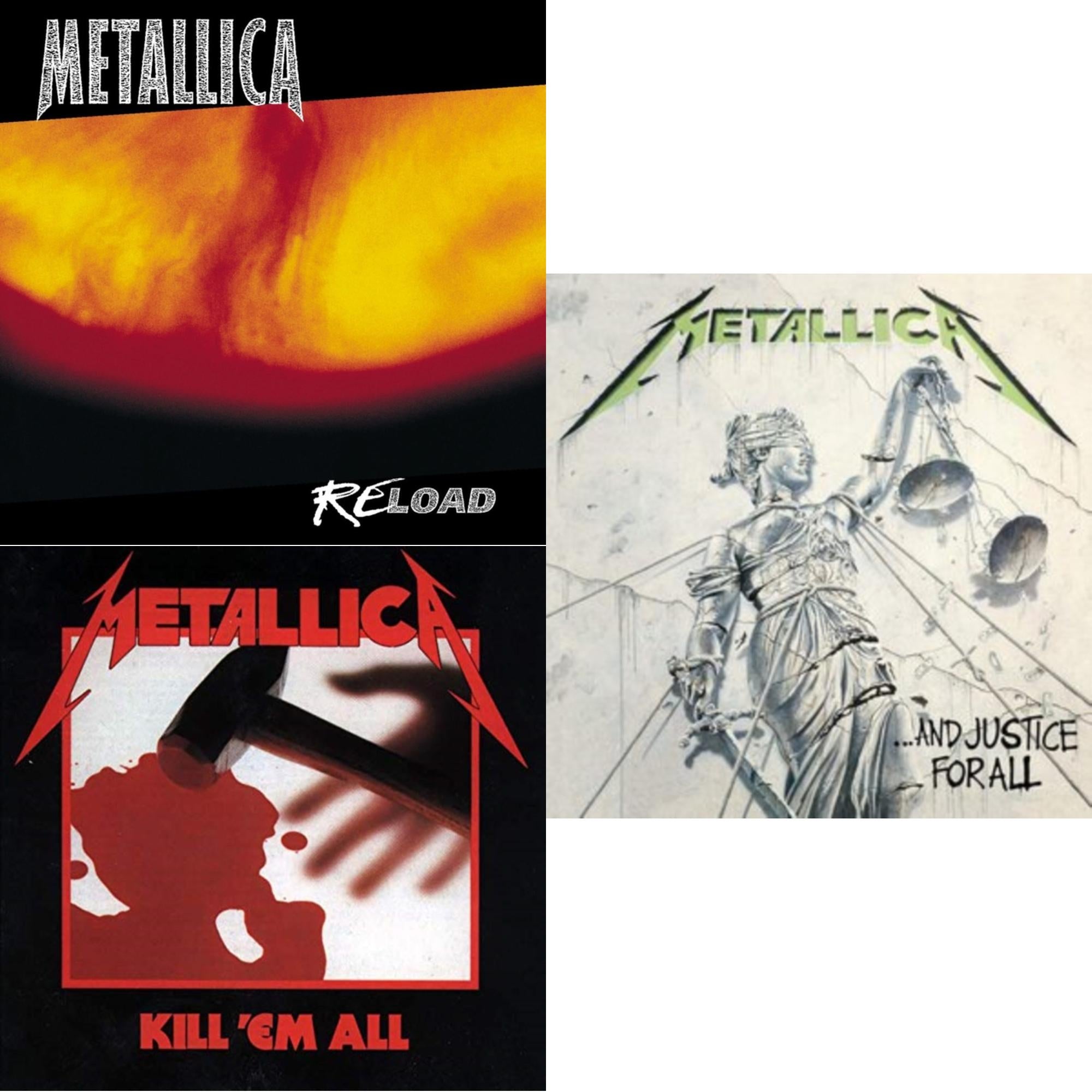 Reload & Kill Em All (180G) & And Justice For All (Remastered)