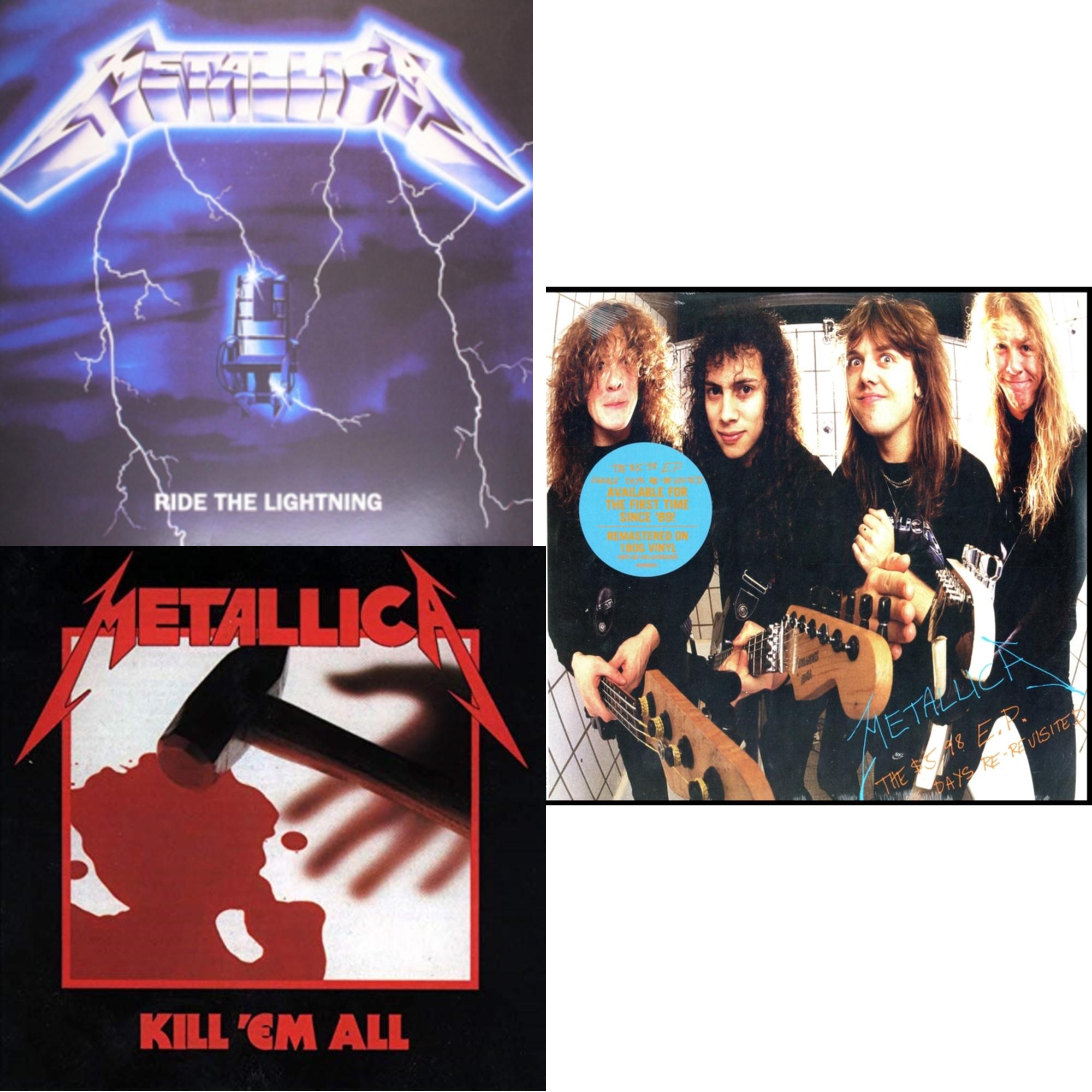 Kill Em All (180G) & Ride The Lightning (180G) & $5.98 Ep: Garage Days Re-Revisited (Remastered)