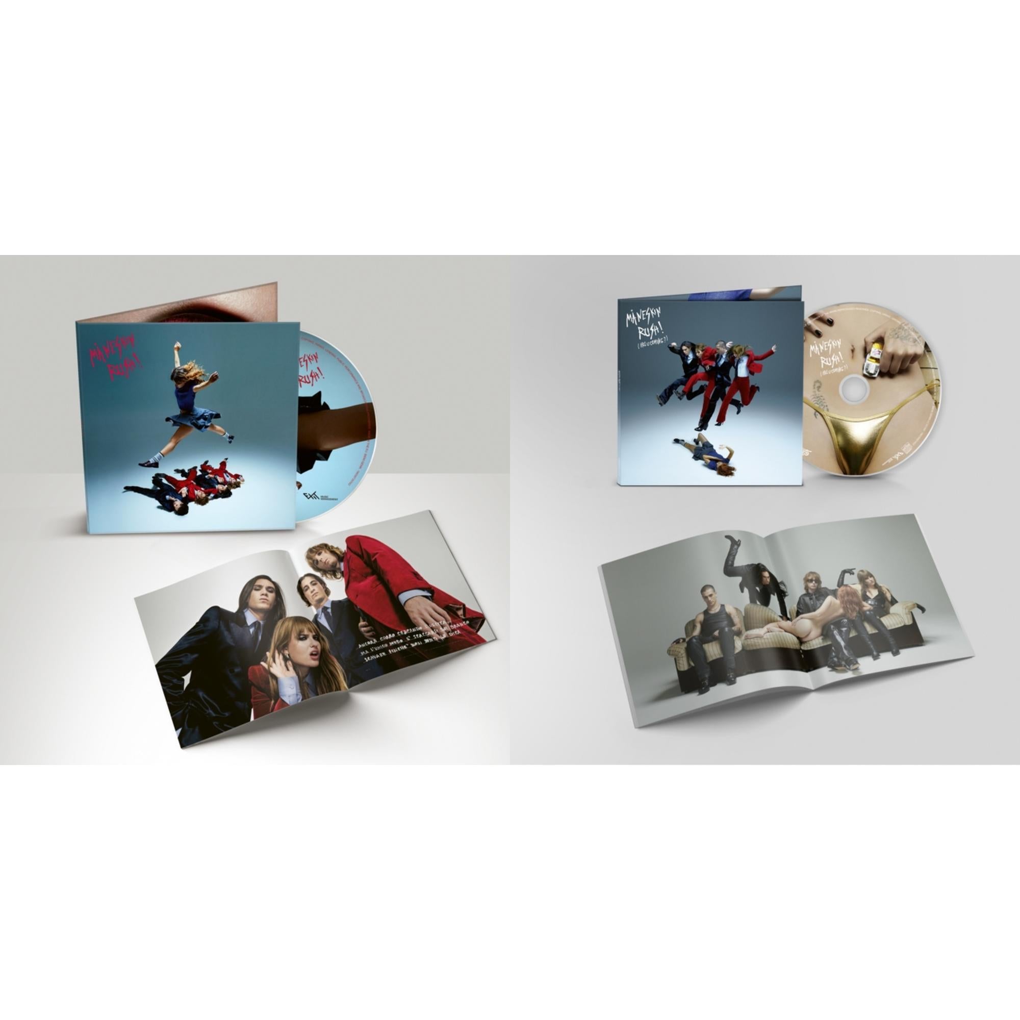 Maneskin - Rush! (X) & Rush! (Are U Coming?) (X) - CD Bundle