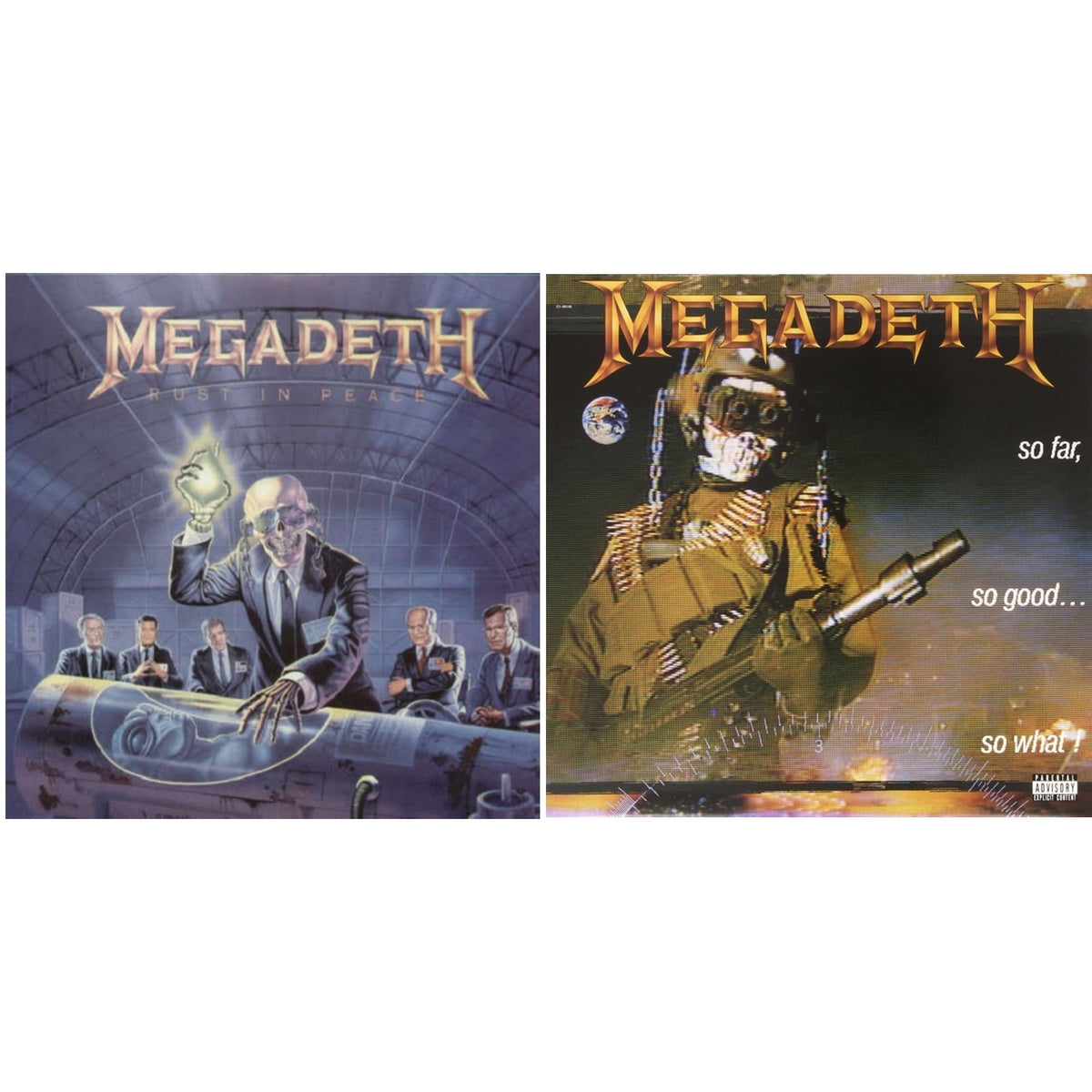 Rust In Peace & So Far So Good So What