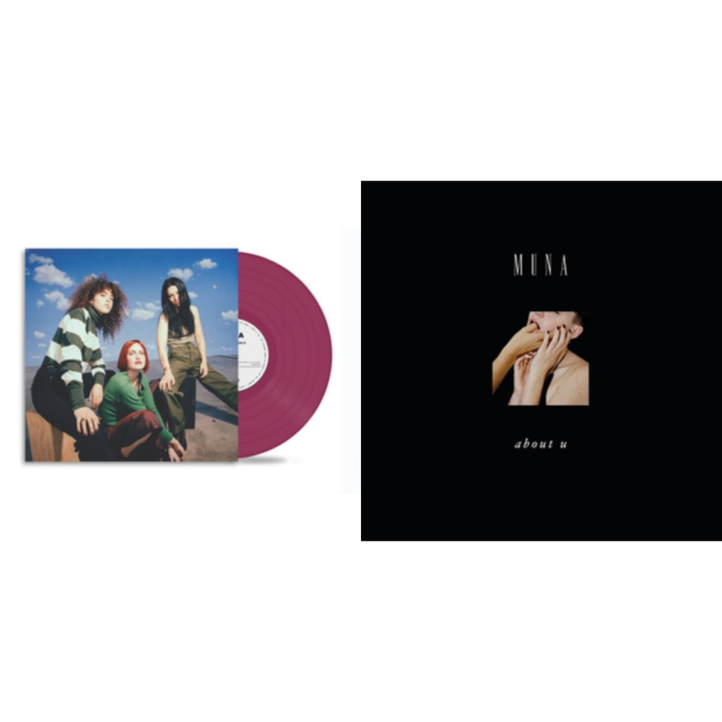 Muna - Saves The World (Raspberry LP Vinyl) & About U (2LP/150G/Opaque Pink/Gatefold)