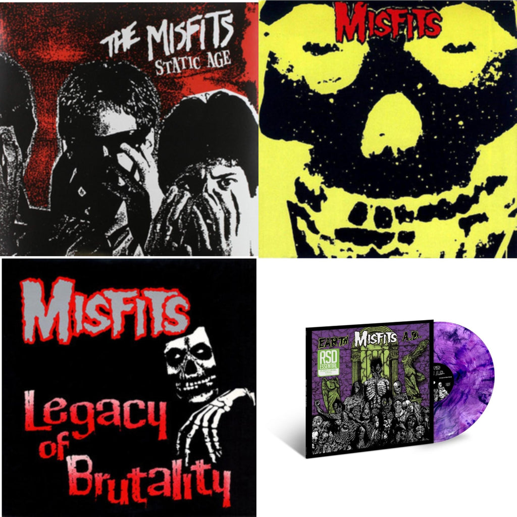 Misfits - Static Age & Collection & Legacy Of Brutality & Earth A.D. / Wolfs Blood (Purple Swirl LP Vinyl) (Rsd Essential)