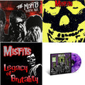 Misfits - Static Age & Collection & Legacy Of Brutality & Earth A.D. / Wolfs Blood (Purple Swirl LP Vinyl) (Rsd Essential)