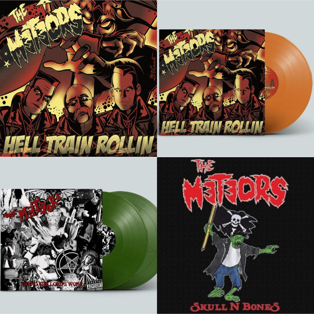 Hell Train Rollin & Hell Train Rollin & Doing The Lord's Work (Green LP Vinyl) & Skull N Bones