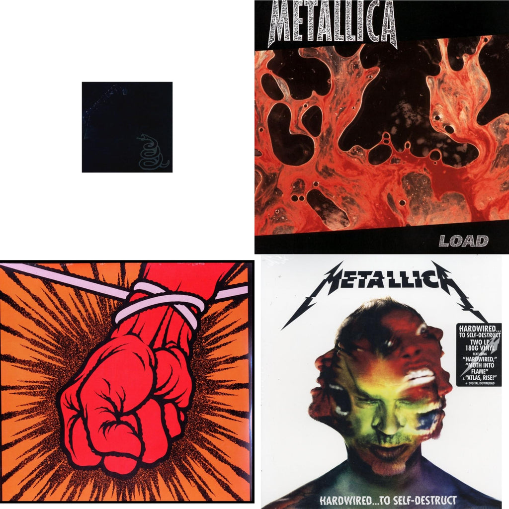 Metallica (Remastered/2LP) & Load & St Anger & Hardwired To Self-Destruct (2LP/180G/Dl Card)