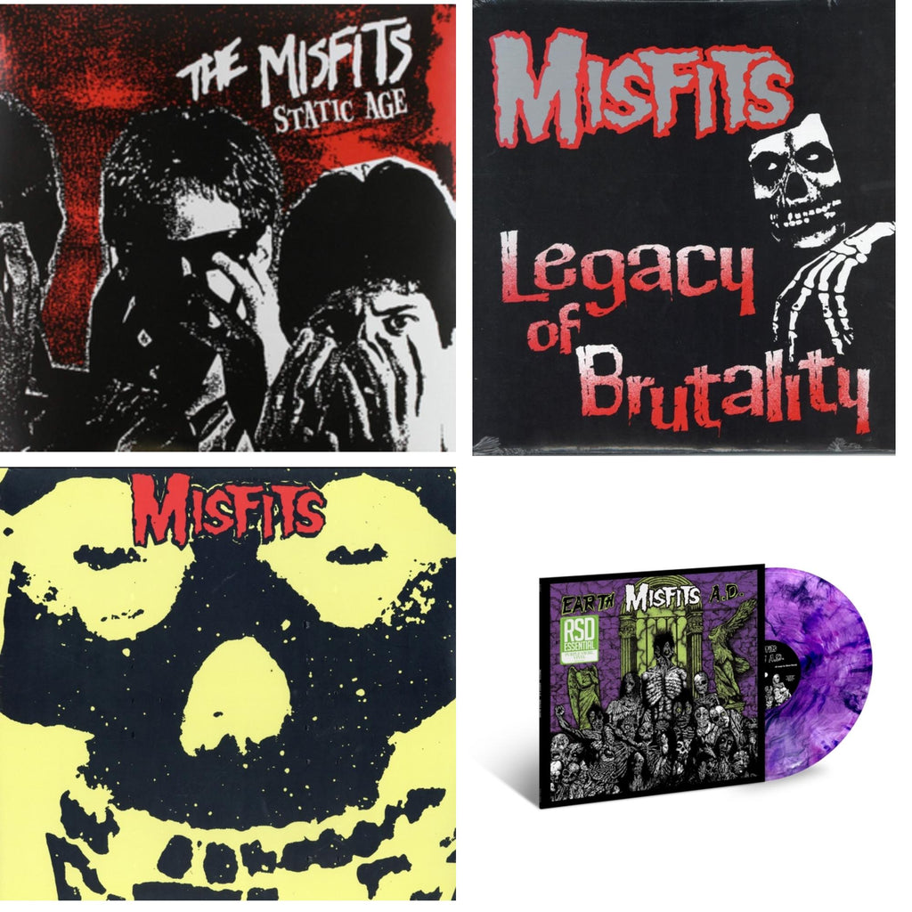 Misfits - Legacy Of Brutality & Collection & Static Age & Earth A.D. / Wolfs Blood (Purple Swirl LP Vinyl) (Rsd Essential)