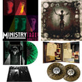 Ministry - Trax Rarities (Black/White/Magenta Splatter LP Vinyl) & Ke*A*H** (Psalm 69) (180G) & Toronto 1986 (Green & Black Splatter LP Vinyl) & Live Necronomicon (Black & Gold Splatter Vinyl/2LP)