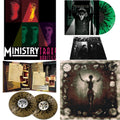 Ministry - Trax Rarities (Black/White/Magenta Splatter LP Vinyl) & Toronto 1986 (Green & Black Splatter LP Vinyl) & Live Necronomicon (Black & Gold Splatter Vinyl/2LP) & Ke*A*H** (Psalm 69) (180G)