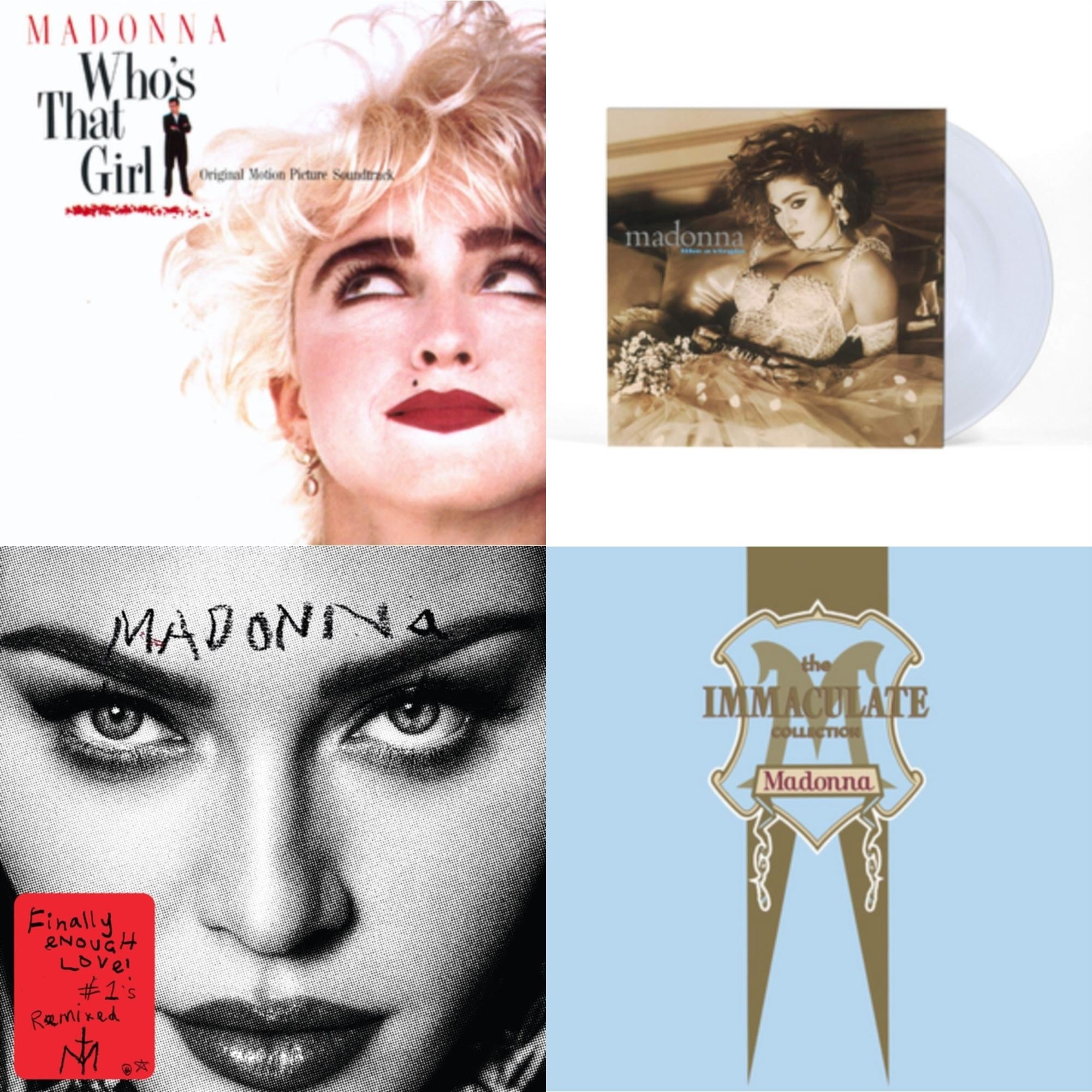 Finally Enough Love (2LP) & Like A Virgin & Immaculate Collection (2LP) & Who's That Girl Ost (Back 2 The 80S) (I)