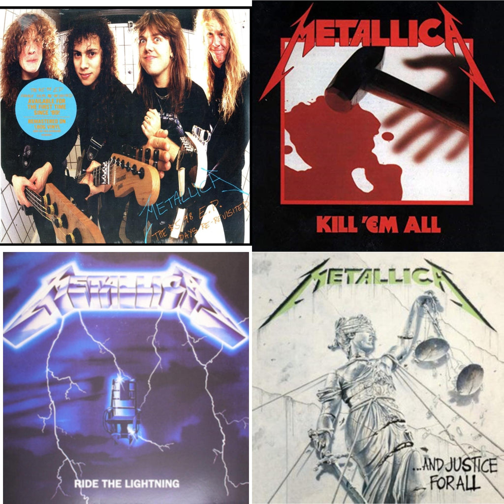 Kill Em All (180G) & Ride The Lightning (180G) & $5.98 Ep: Garage Days Re-Revisited (Remastered) & And Justice For All (Remastered)