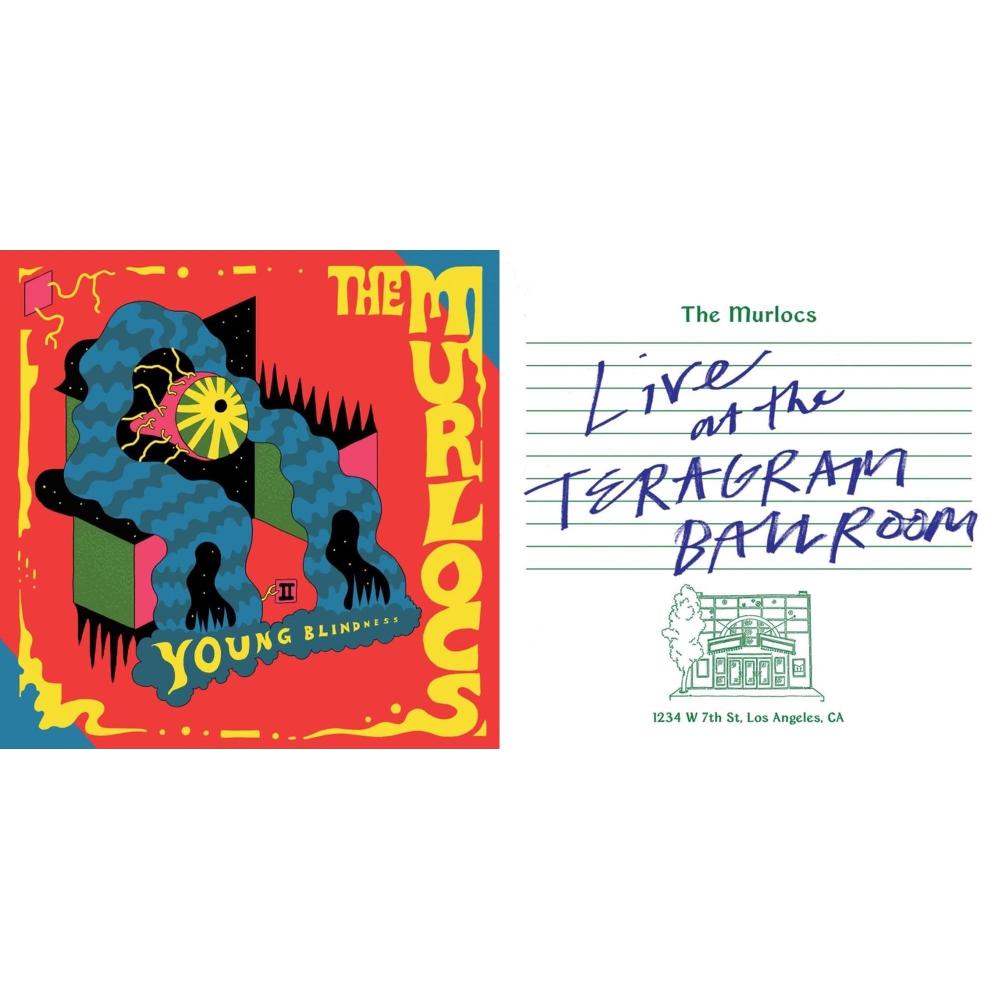 Young Blindness (Yellow & Green W/ Red Splatter LP Vinyl) & Live At The Teragram Ballroom (2LP/Green Splatter Vinyl)