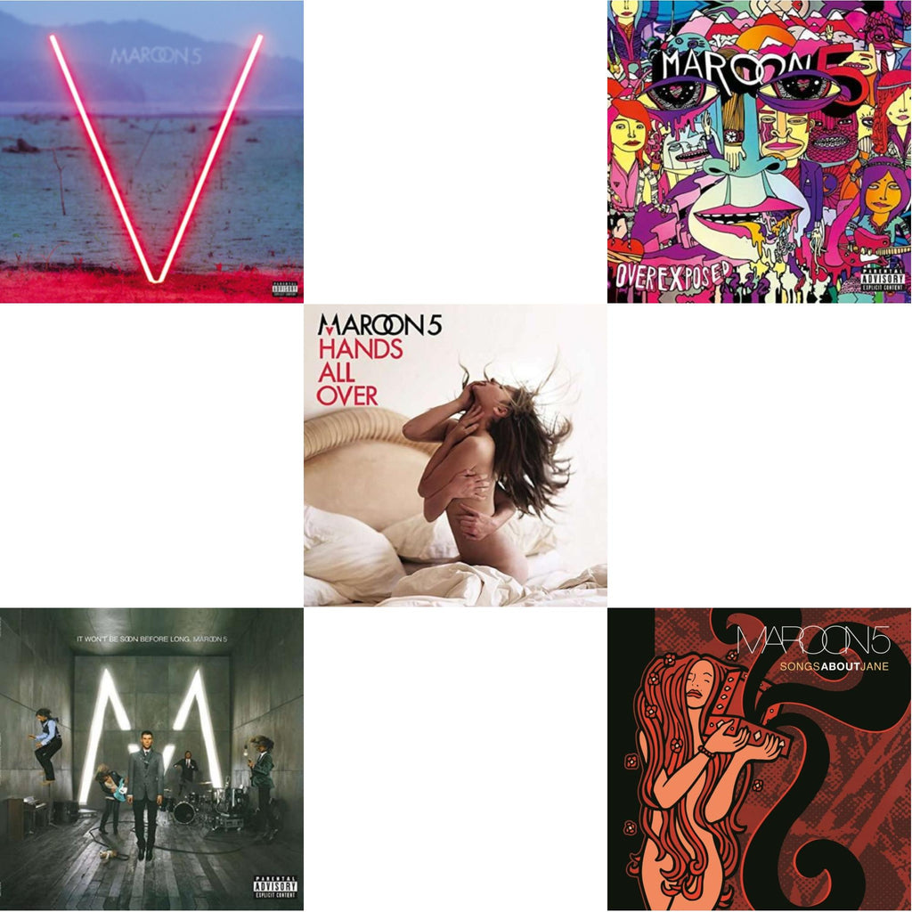 Maroon 5 - V (Black LP) (Exp) & It Won't Be Soon Before Long & Hands All Over & Overexposed & Songs About Jane