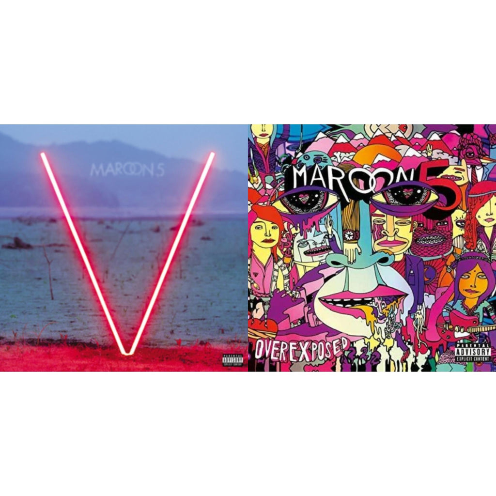 Maroon 5 - V (Black LP) (Exp) & Overexposed