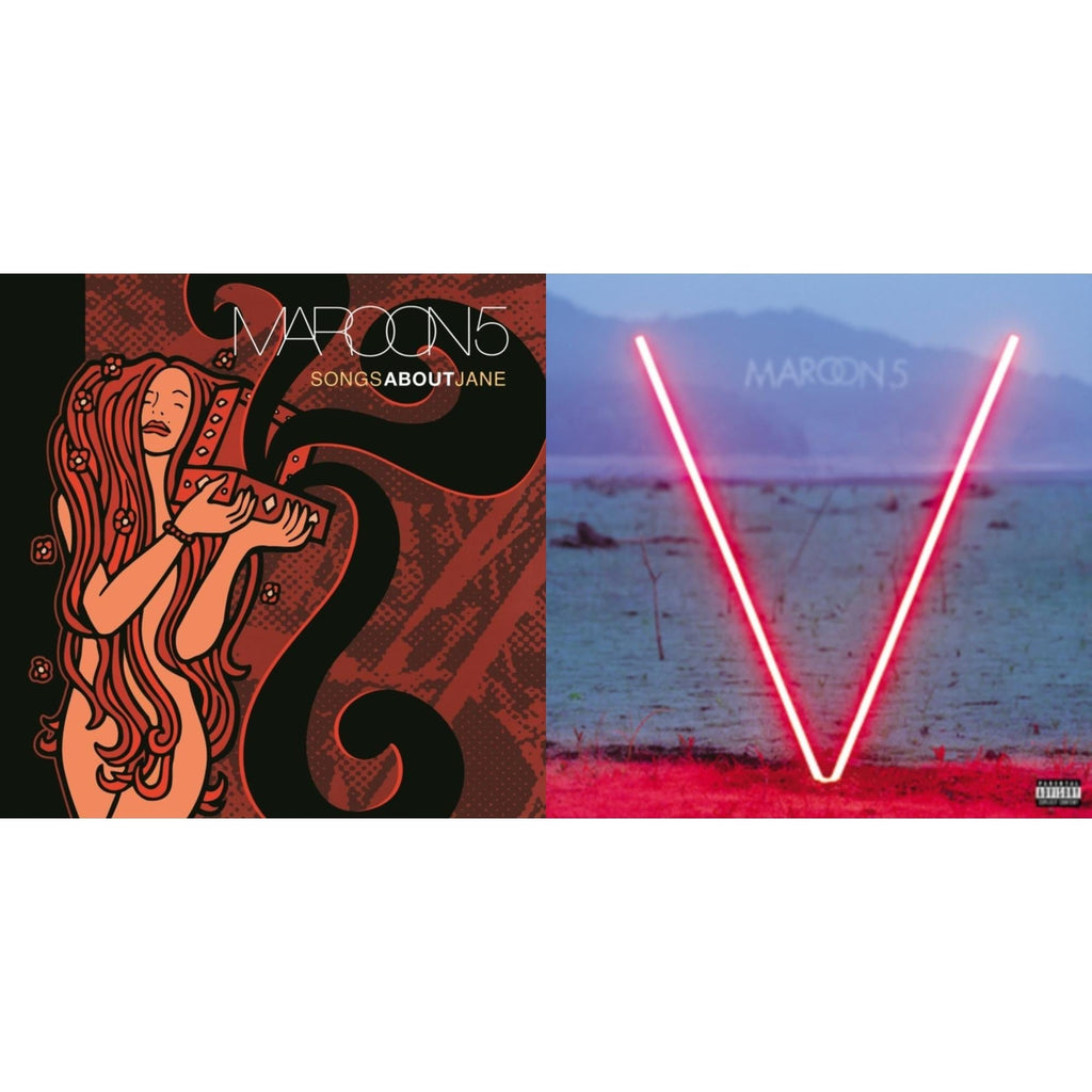 Maroon 5 - Maroon 5 - V (Black LP) (Exp) & Songs About Jane