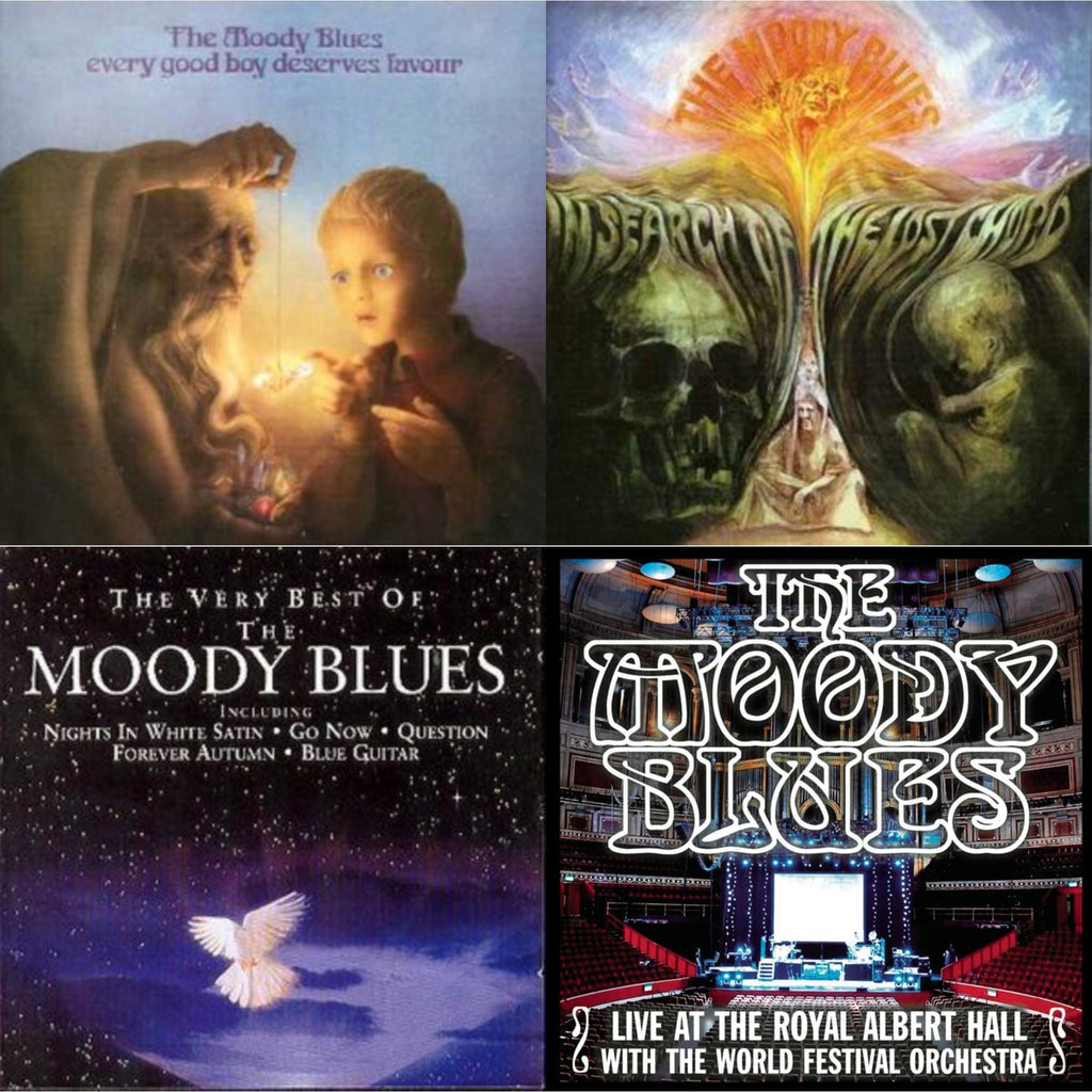 Every Good Boy Deserves Favour & In Search Of Lost Chord & Best Of Moody Blues & Live At The Royal Albert Hall