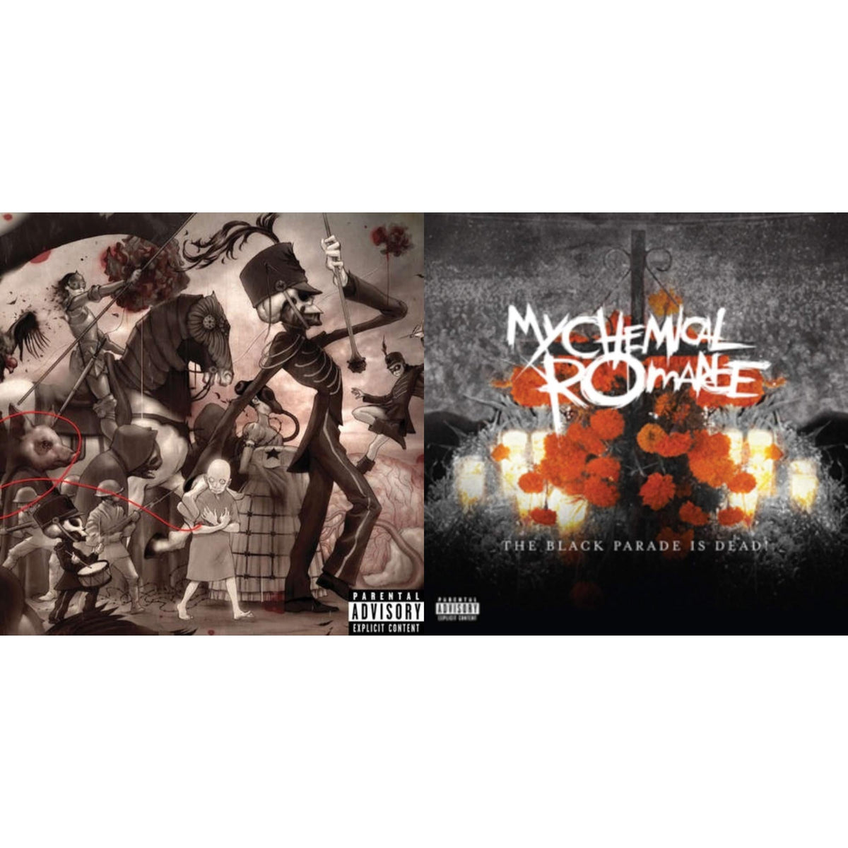 My Chemical Romance - Black Parade & Black Parade Is Dead! - LP Vinyl Bundle
