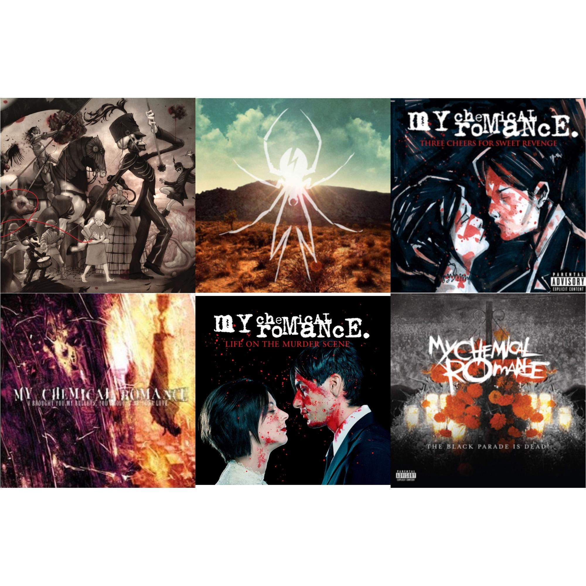 My Chemical Romance - Black Parade (X) (Picture Disc) & Danger Days: True Lives Of The Fabulous Killjoys & Three Cheers For Sweet Revenge & I Brought You My Bullets You Brought Me Your Love & Life On The Murder Scene & Black Parade Is Dead! - LP