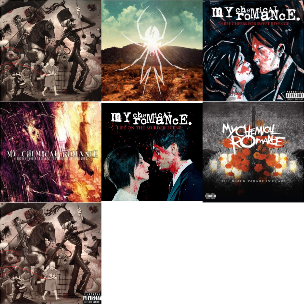 My Chemical Romance - Life On The Murder Scene & Black Parade Is Dead! & Black Parade (X) (Picture Disc) & I Brought You My Bullets You Brought Me Your Love & Black Parade & Three Cheers For Sweet Revenge & Danger Days: True Lives Of The Fabulous