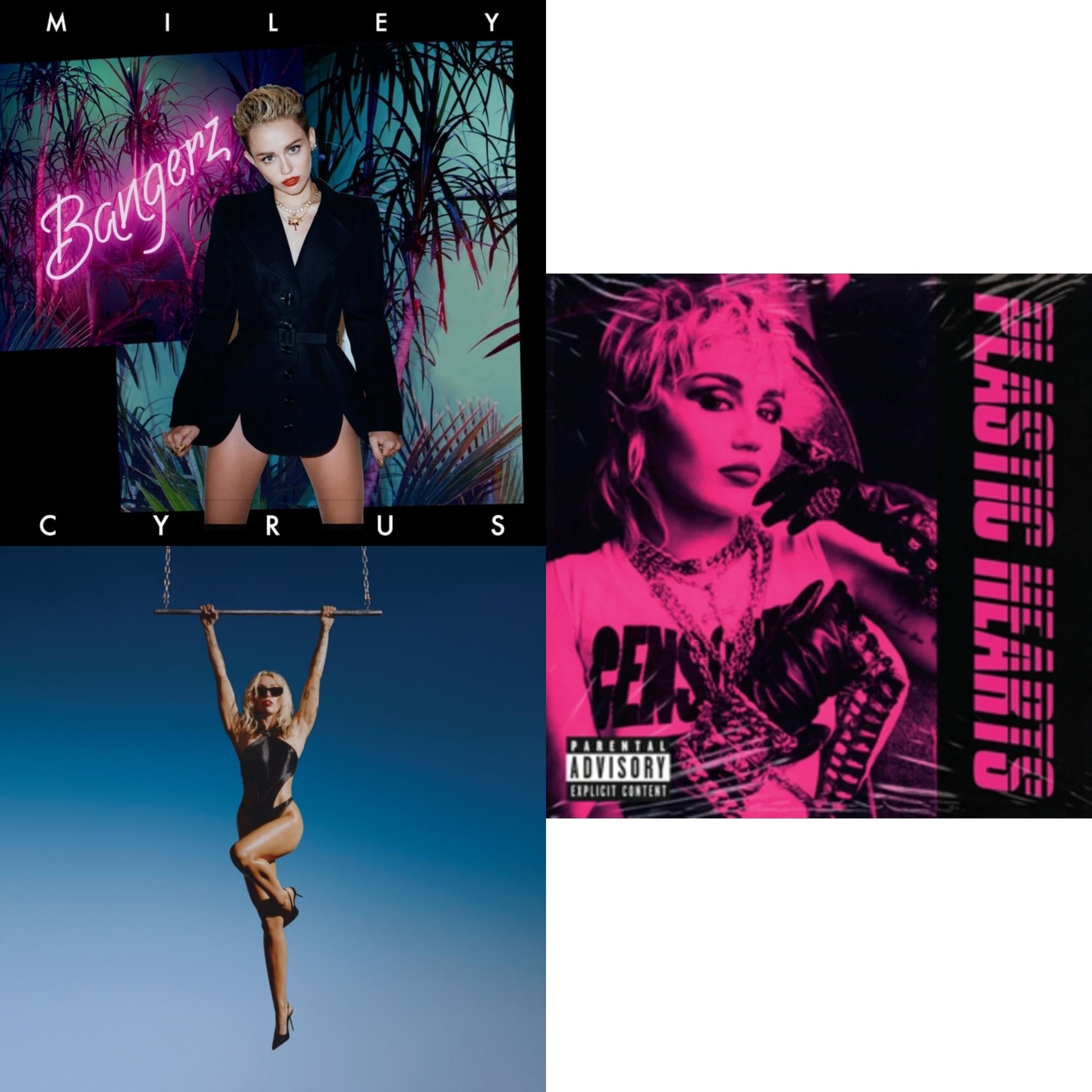 Miley Cyrus - Bangerz (10Th Anniversary) (Deluxe Version/2LP) & Endless Summer Vacation & Plastic Hearts (X) (2LP)