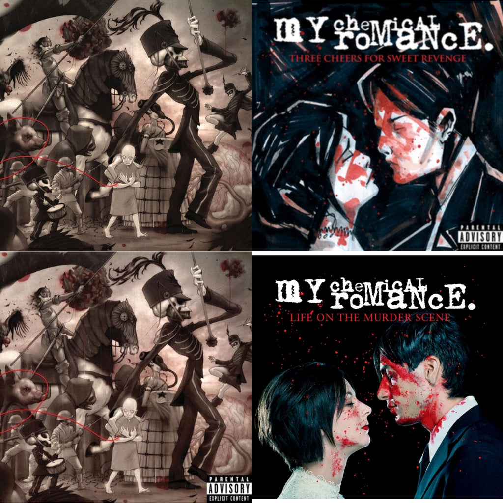Life On The Murder Scene & Black Parade (X) (Picture Disc) & Black Parade (X) (2LP) & Three Cheers For Sweet Revenge