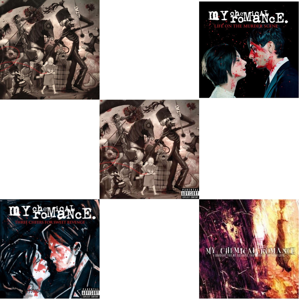 Life On The Murder Scene & Black Parade (X) (Picture Disc) & I Brought You My Bullets You Brought Me Your Love & Black Parade (X) (2LP) & Three Cheers For Sweet Revenge
