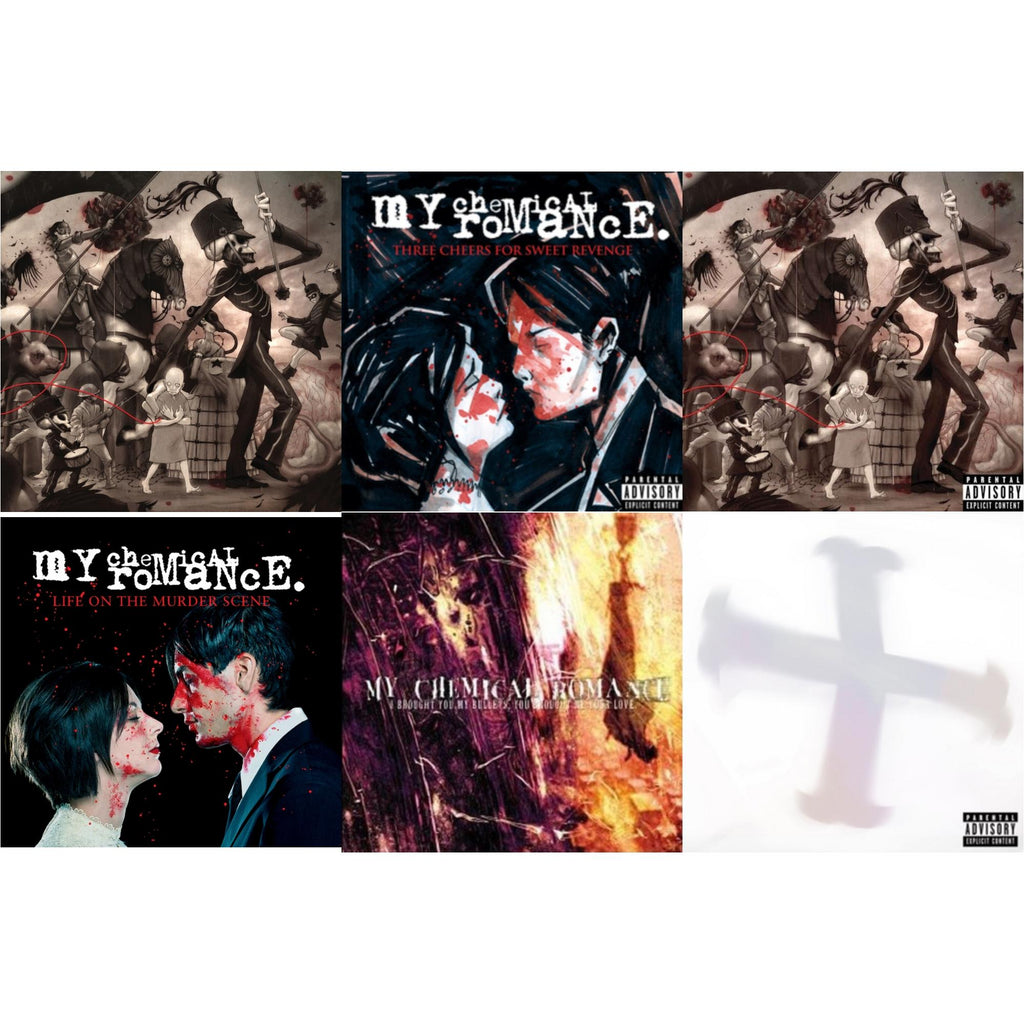 Life On The Murder Scene & Black Parade (X) (Picture Disc) & Black Parade / Living With Ghosts (X) (10Th Anniversary Edition/3LP) & I Brought You My Bullets You Brought Me Your Love & Black Parade (X) (2LP) & Three Cheers For Sweet Revenge