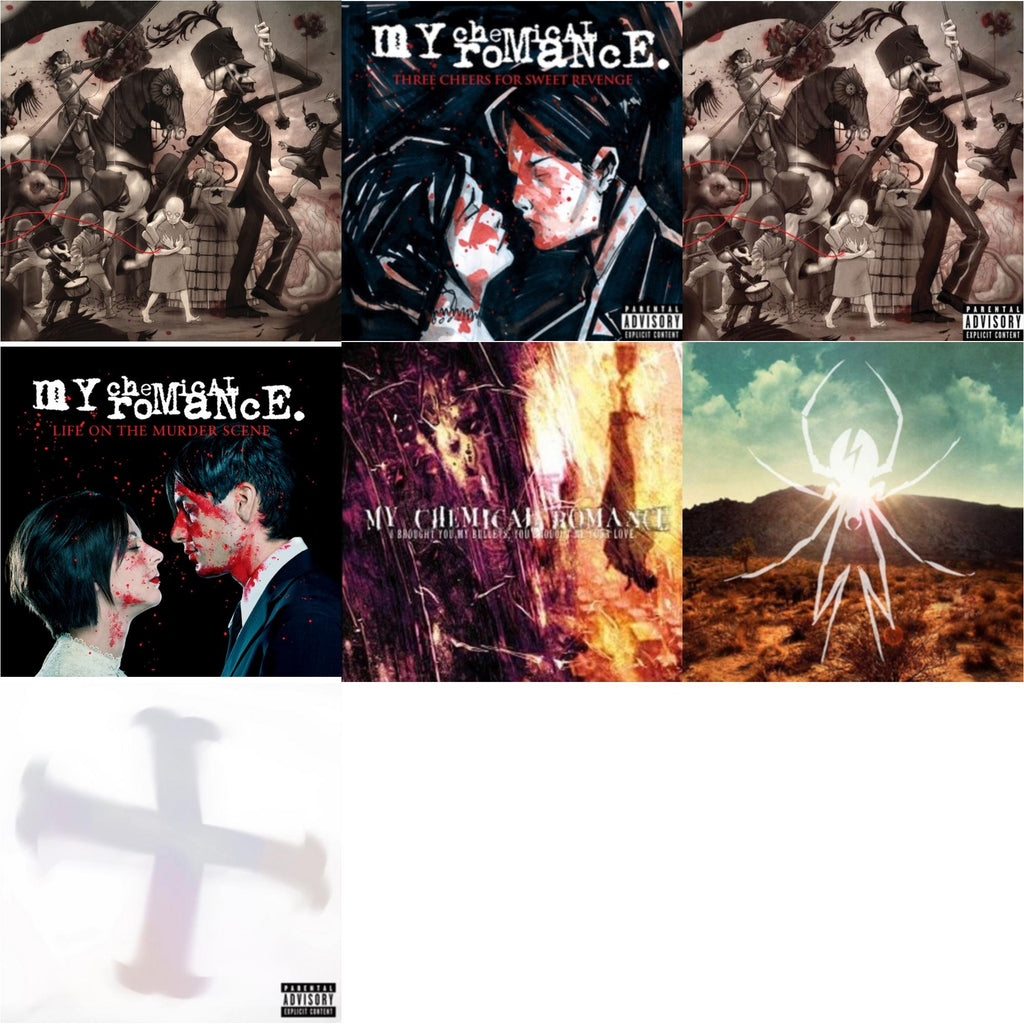 My Chemical Romance - Life On The Murder Scene & Black Parade (X) (Picture Disc) & Black Parade / Living With Ghosts (X) (10Th Anniversary Edition/3LP) & I Brought You My Bullets You Brought Me Your Love & Black Parade (X) (2LP) & Three Cheers For